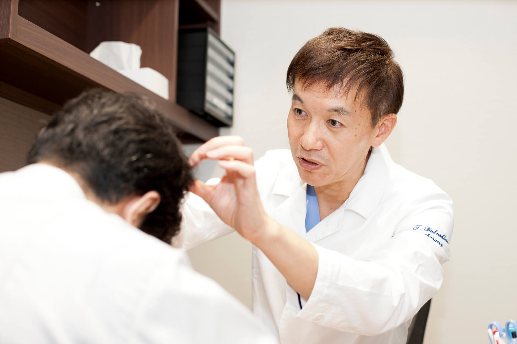 2.自毛植毛・薄毛治療に特化した専門スタッフによる丁寧なヒアリング