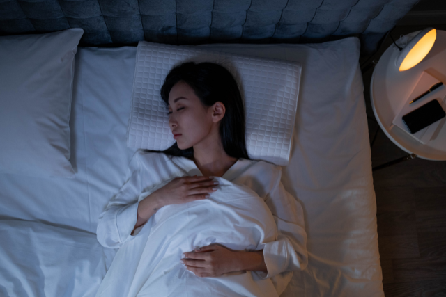 十分な睡眠をとる